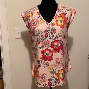 One of my favs!! Blush pink floral blouse!